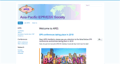 Desktop Screenshot of apeprs.org